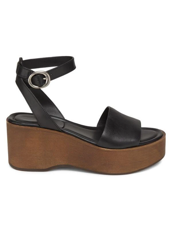Vince Phillipa 66MM Leather Sandals 1