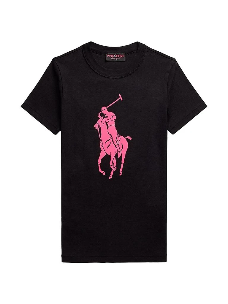 Ralph Lauren Pink Pony Cotton Crewneck T-Shirt 1