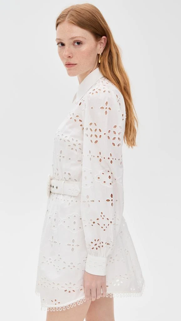 Hemant and Nandita Short Dress with Buckle Belt and Slip 3