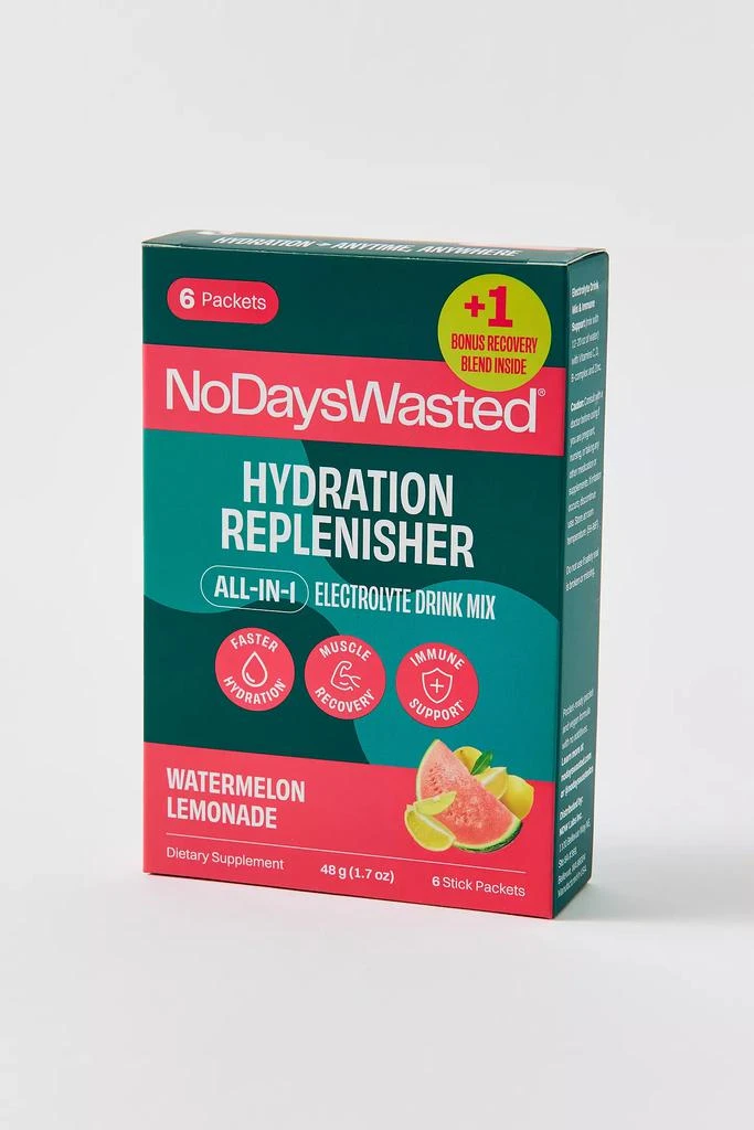 NoDaysWasted NoDaysWasted Hydration Replenisher Electrolyte Drink Mix 3