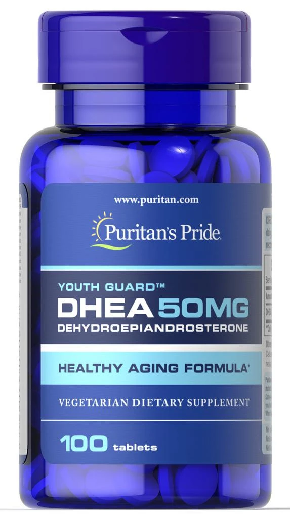 Puritan's Pride DHEA 50 mg 100 Tablets 1