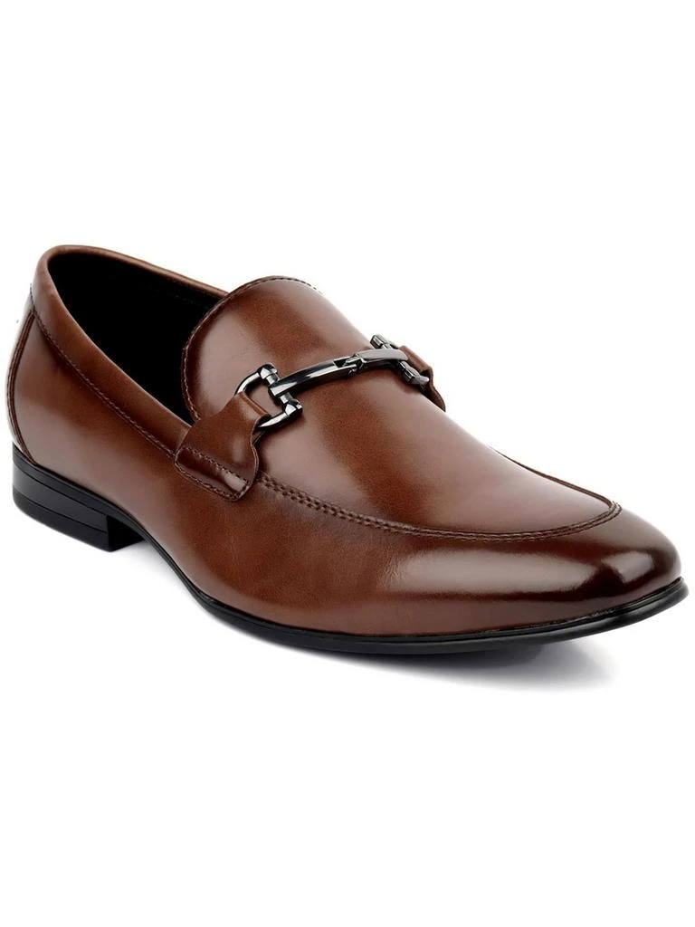 Alfani Otis Mens Faux Leather Slip-On Loafers 1