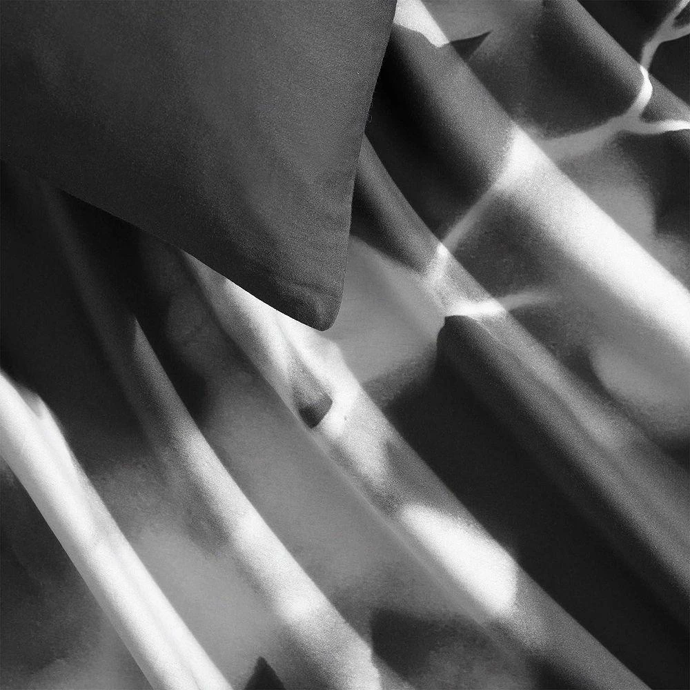 Calvin Klein Orchid Collection Cotton Sateen 3 Piece Duvet Cover Set, King 4
