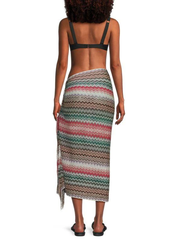 Missoni ​Chevron Fringed Pareo 2