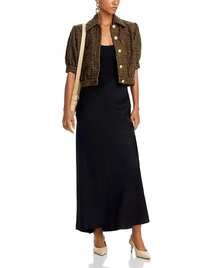 L'Agence Cove Tweed Cropped Jacket 2