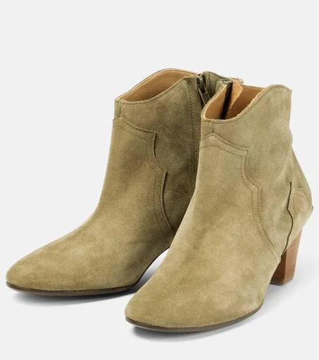 Isabel Marant Dicker suede ankle boots 5