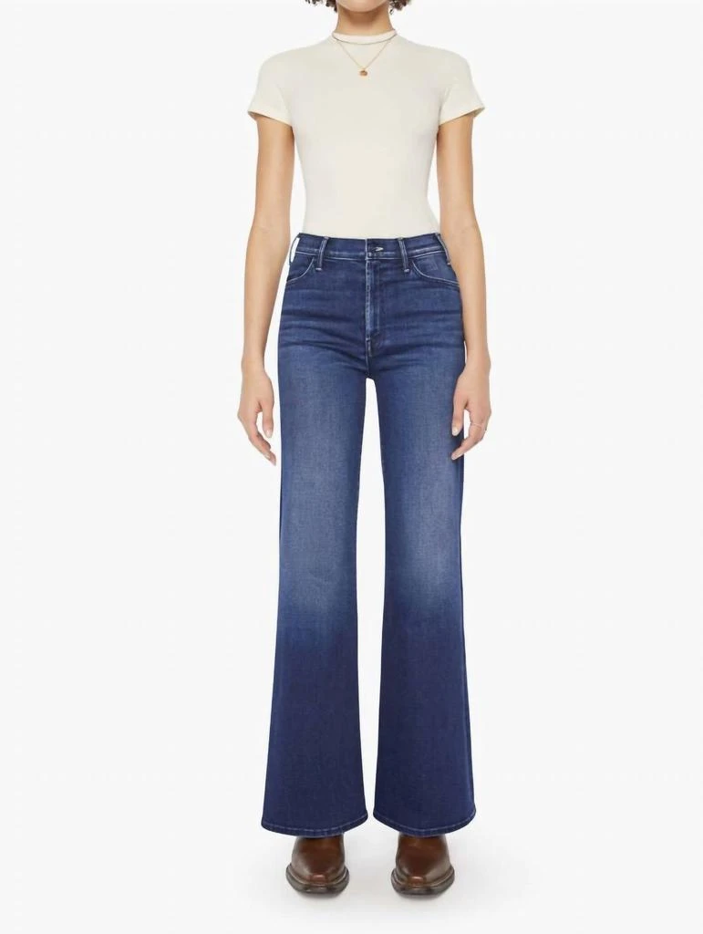 MOTHER Mother - Hustler Roller Sneak Wide Leg Jeans