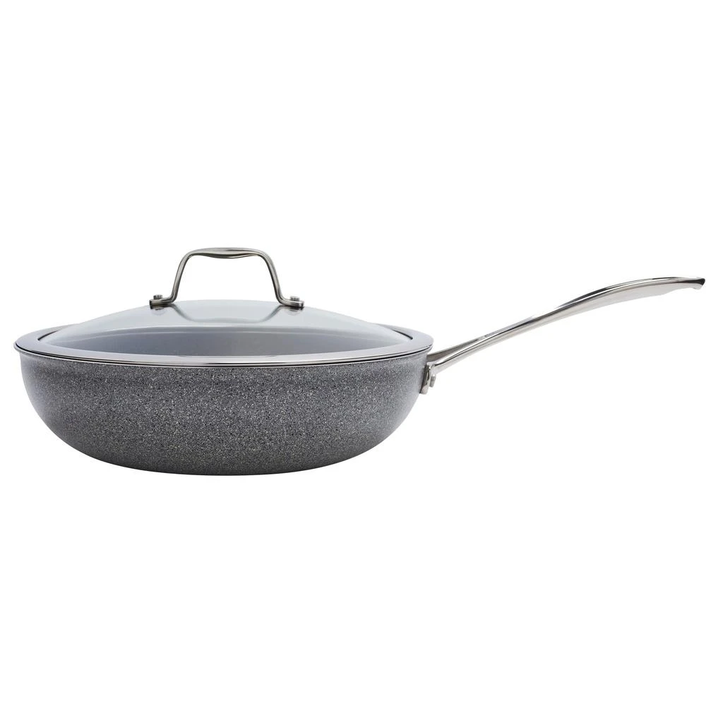 Henckels Henckels Capri Granitium 11-inch Aluminum Nonstick Perfect Pan with Lid 1