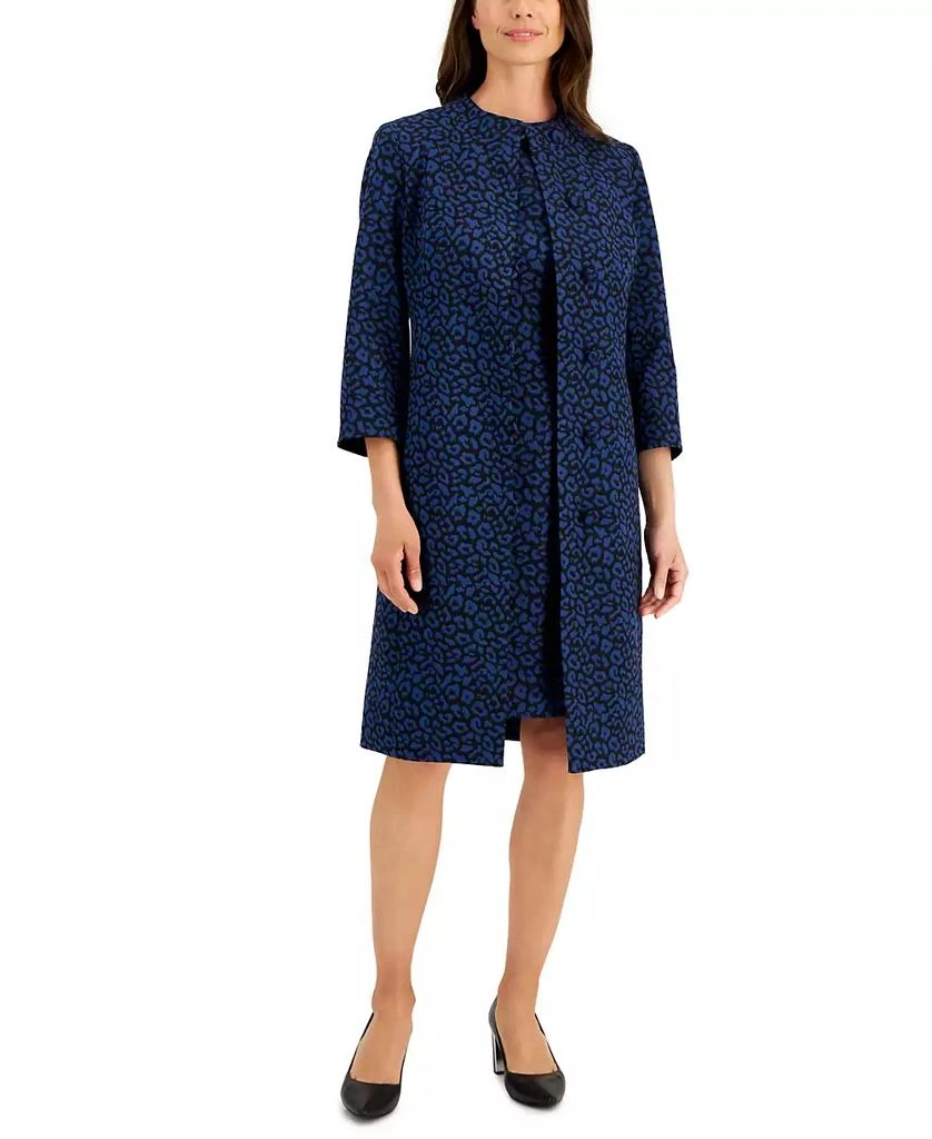 Nipon Boutique Women's Topper Jacket & Sleeveless Sheath Dress 1
