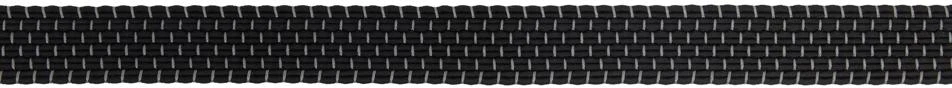 AMIRI Black Braided Skater Belt 2