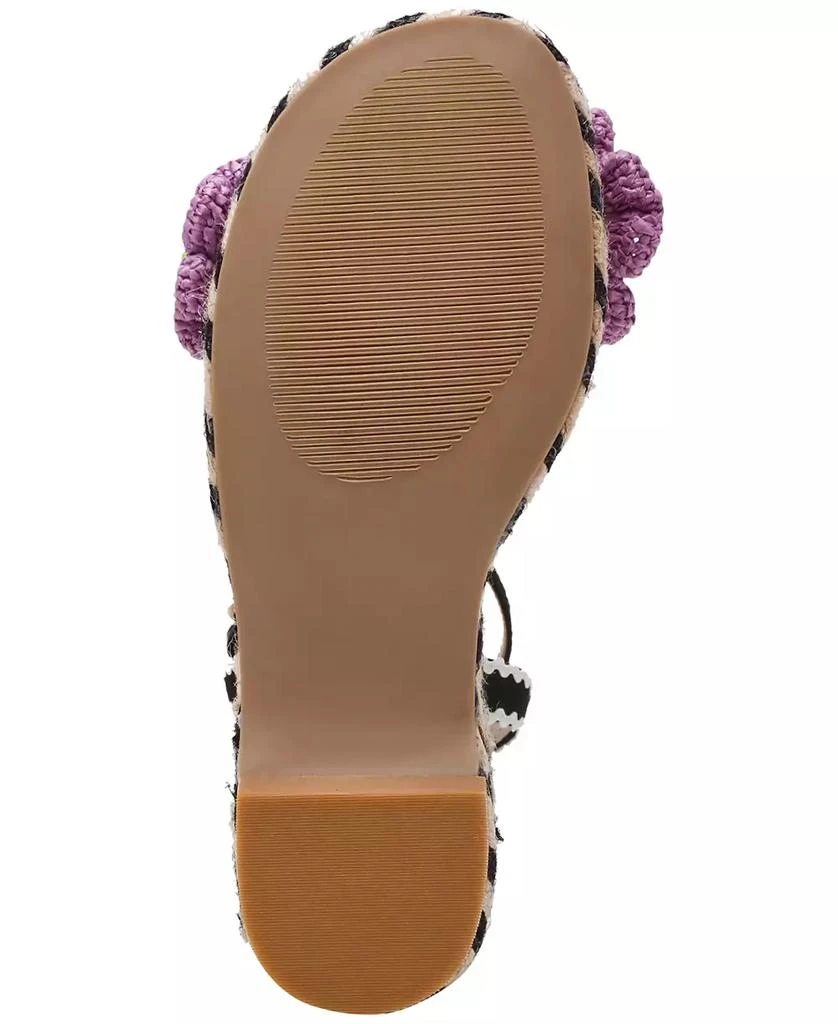 Betsey Johnson Women
s Marabela Macrame Platform Wedge Sandals 5