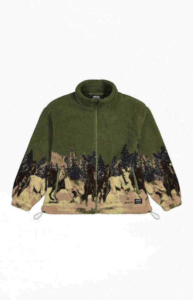 WeSC America Inc Wild Horses Oversized Sherpa Jacket 1