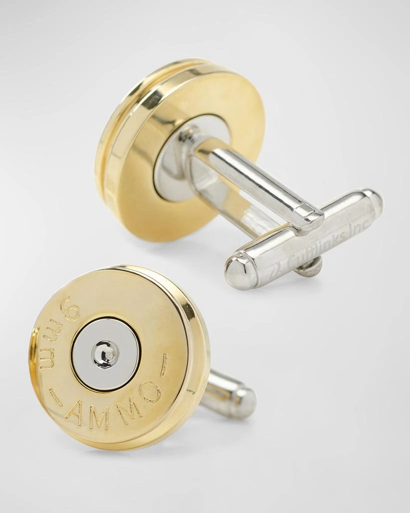 Cufflinks Inc. Men
s Two-Tone Bullet Cufflinks 3