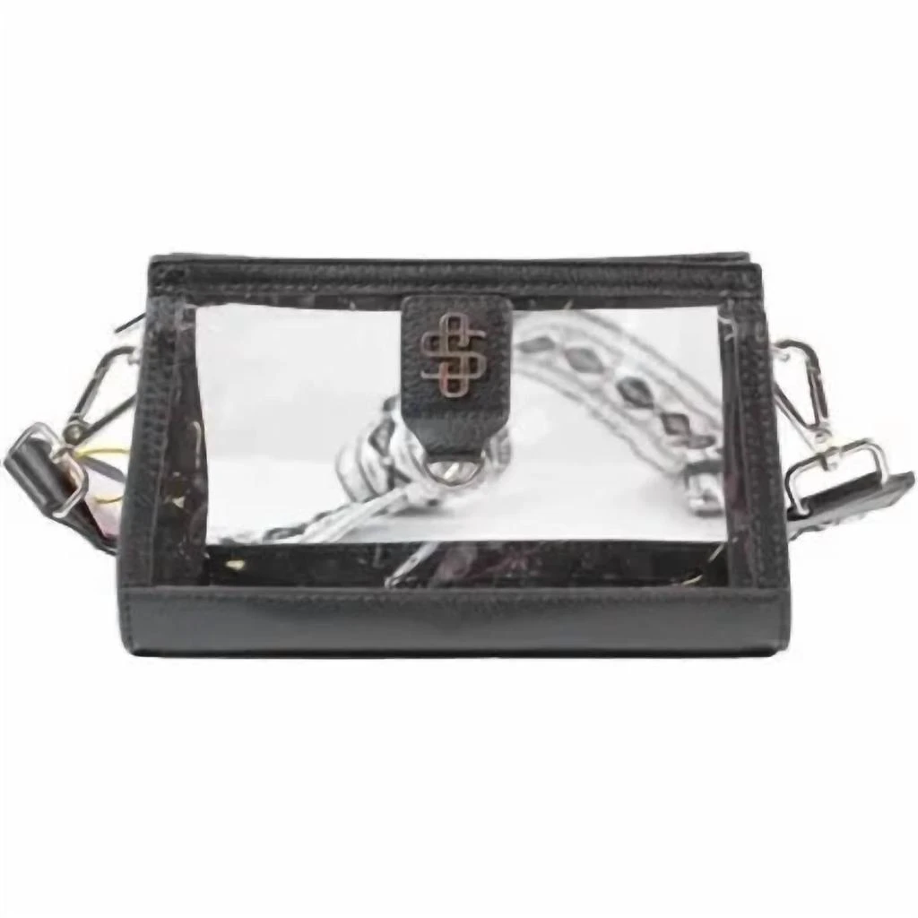 Simply Southern Women's Clear Bag In Black 1