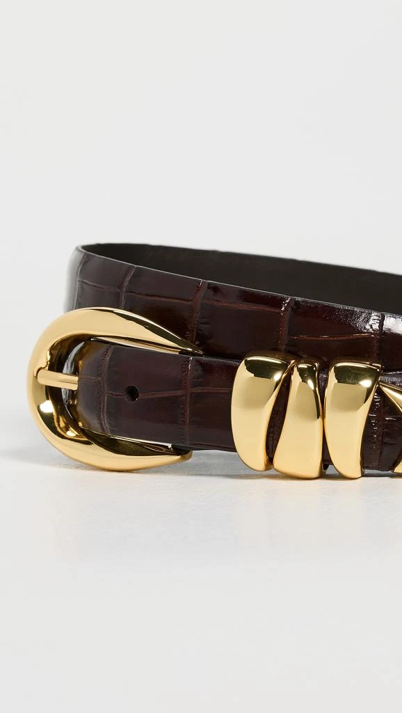 Madewell Triple Keeper Belt: Croco 4