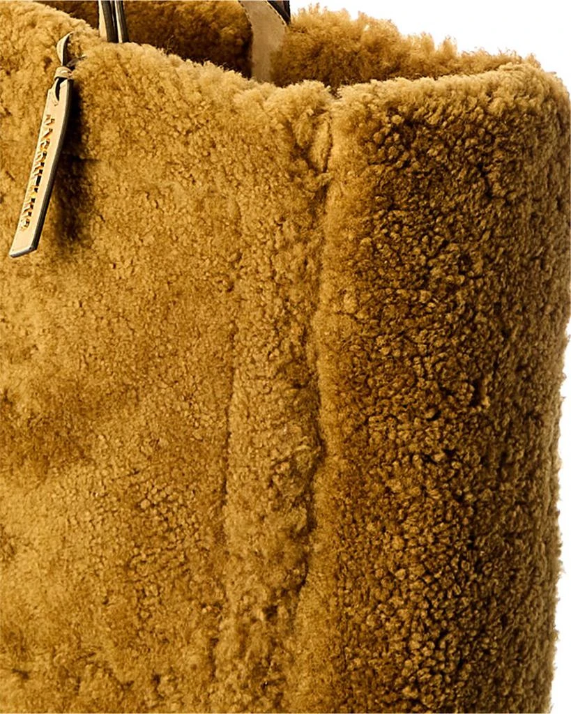 Jacquemus Jacquemus Le Cabas Neve Large Wool & Leather Tote 3