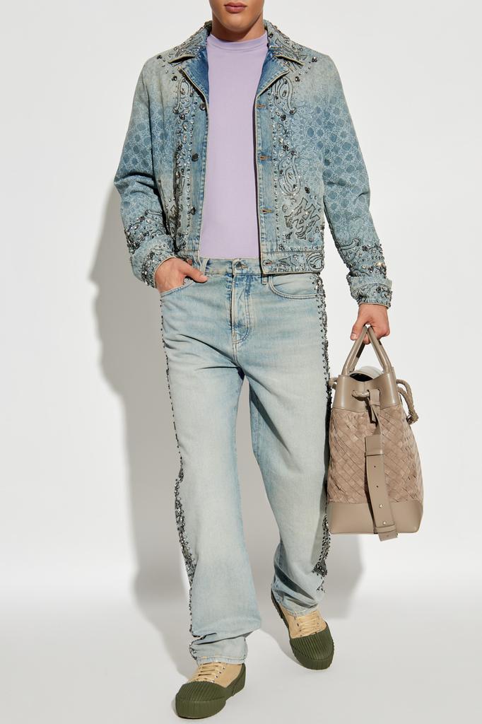 AMIRI Embroidered denim jacket