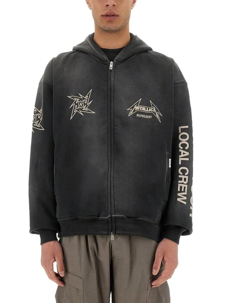 Represent Represent Zipper Hoodie 1