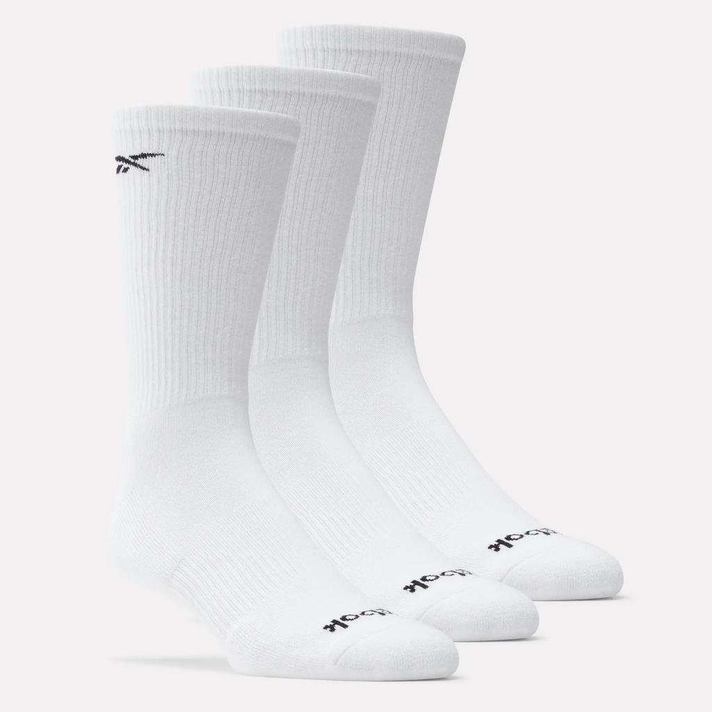 Reebok Men's Cushion Crew Socks 3 Pack