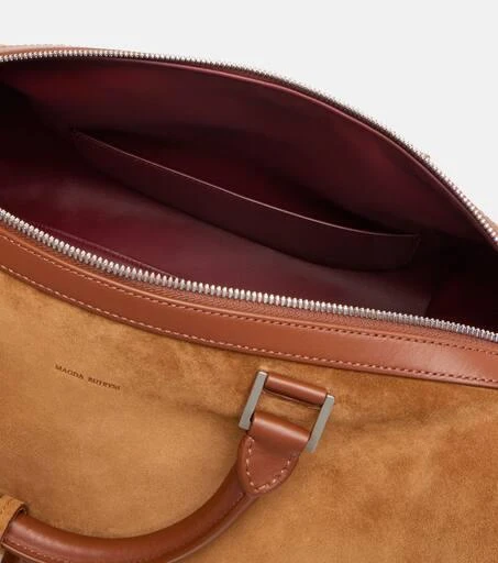 Magda Butrym Varsovia suede duffel bag 3