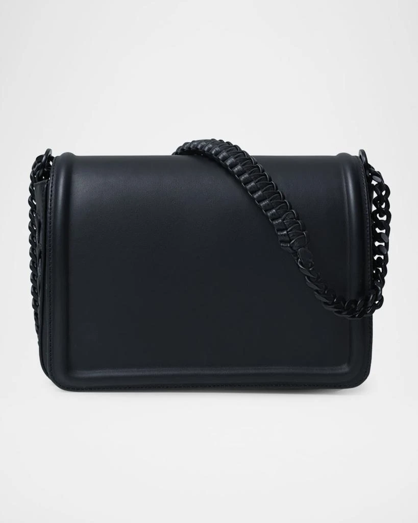 Callista Maxi Box Flap Leather Shoulder Bag 1