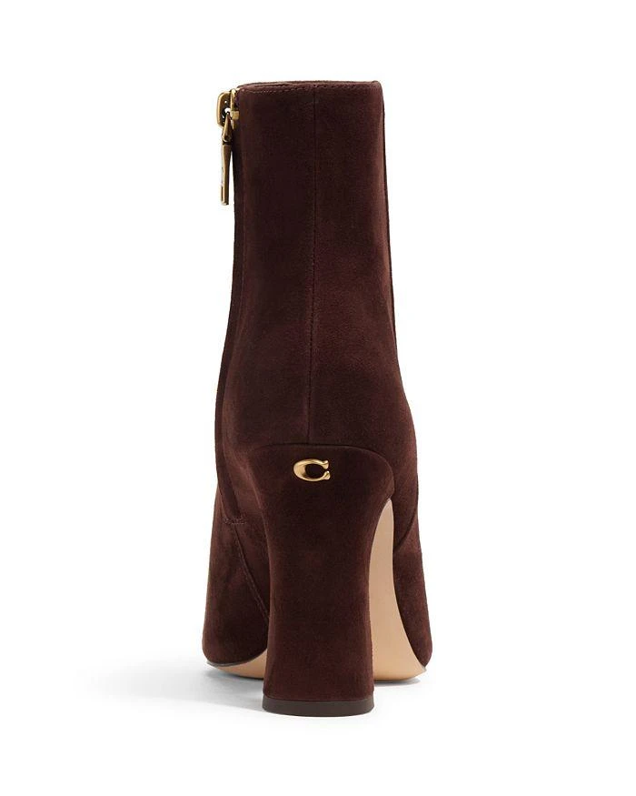 Coach Women's Carter Pointed Toe High Heel Booties 5