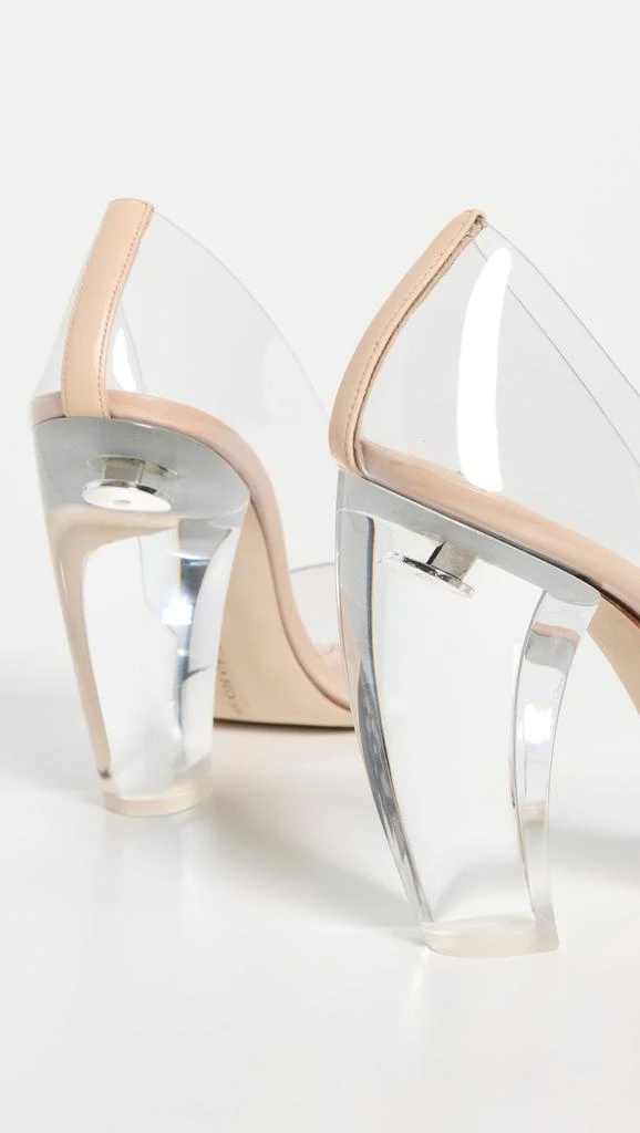 Victoria Beckham PVC Banana Plexi High Heel Pumps 3
