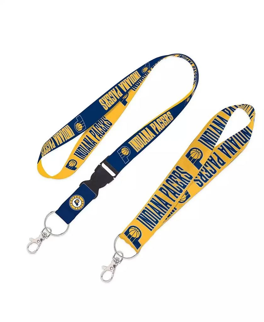 Wincraft Indiana Pacers 2-Pack Lanyard with Detachable Buckle Key Strap Set
