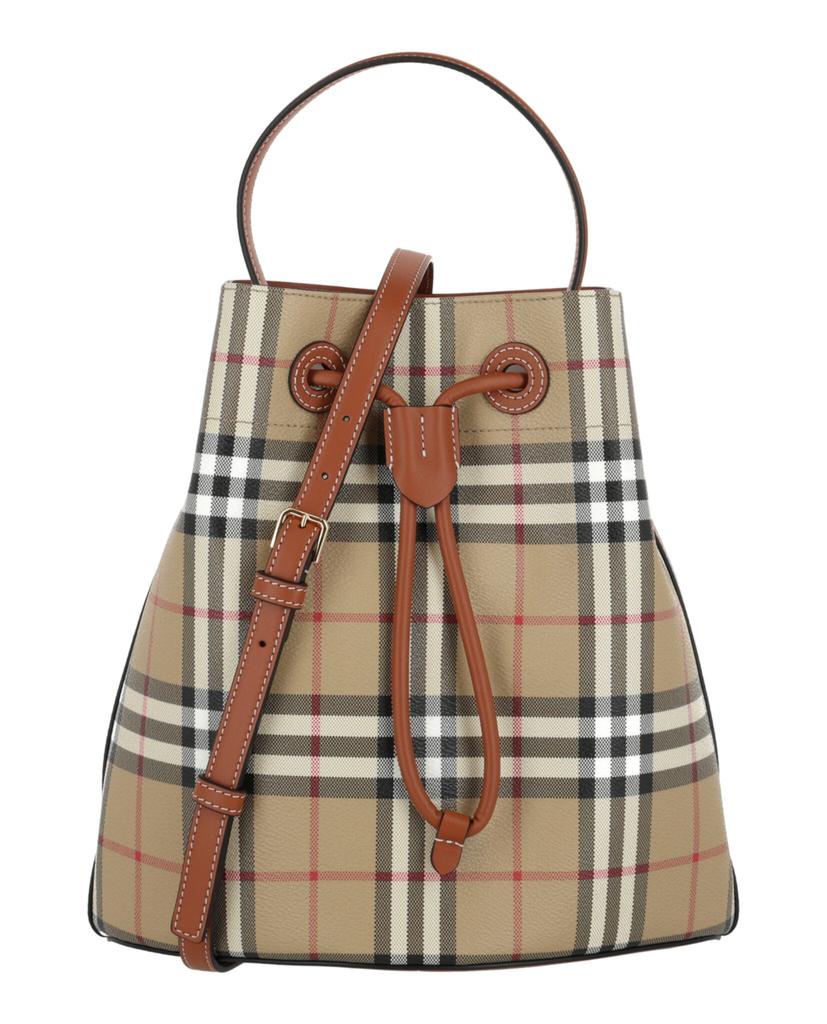 Burberry Oxblood Leather Small Grace Crossbody Bag