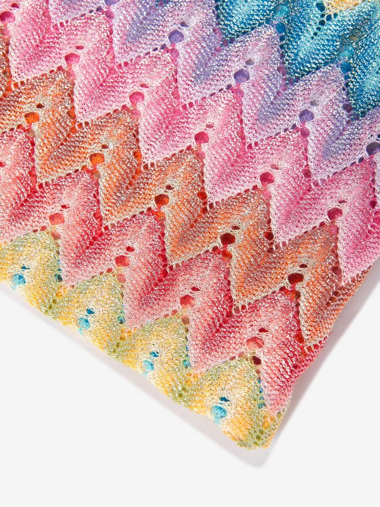 Missoni Missoni Girls Woven Zigzag Jumpsuit in Multicolour 4