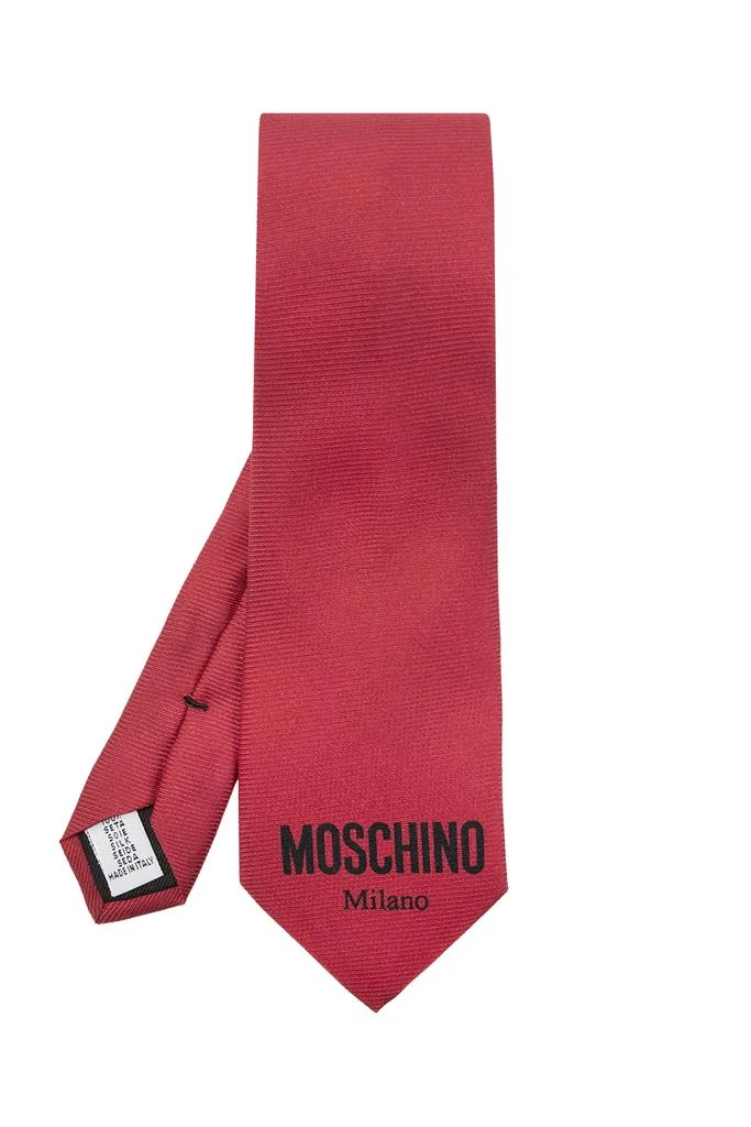 Moschino Tie with logo 1