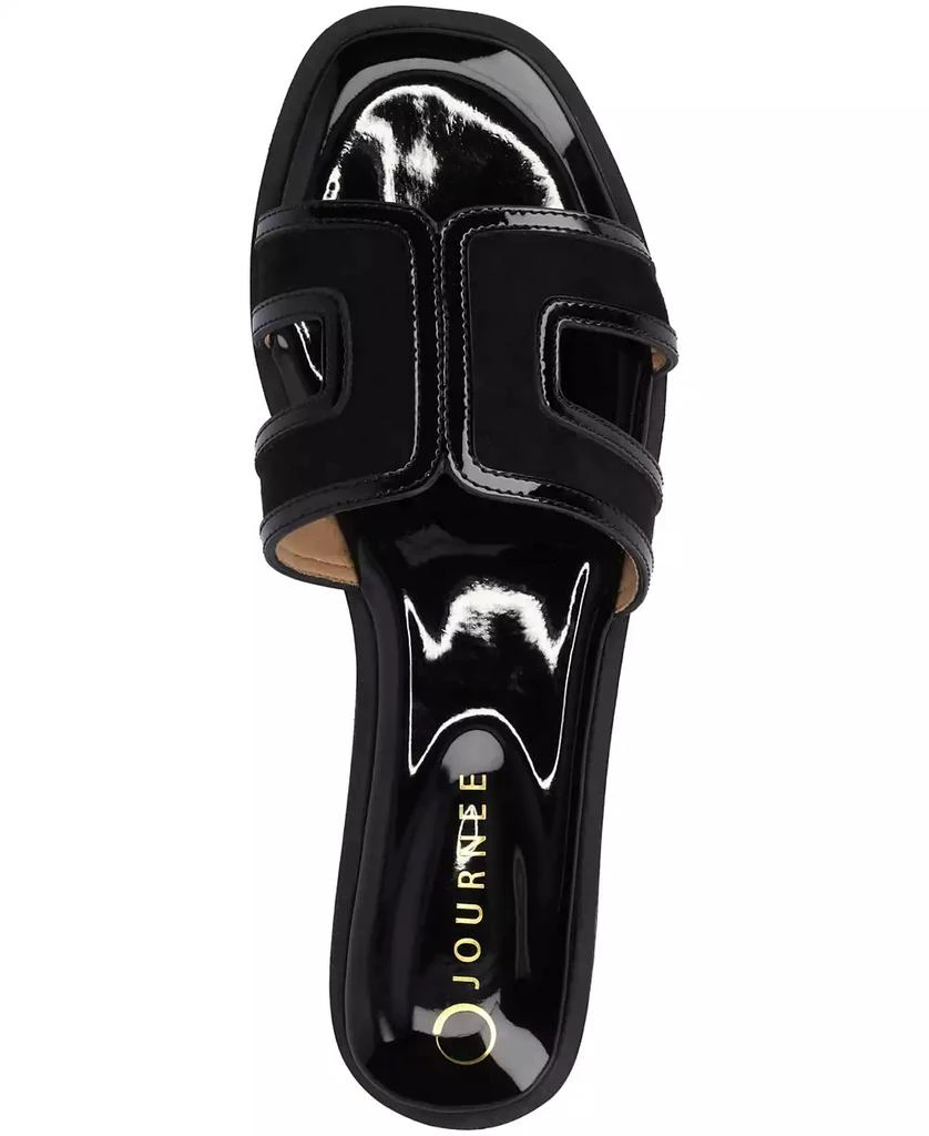 Journee Collection Women's Primah Slide Flat Sandals 4