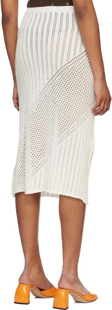 Gimaguas White Bartola Maxi Skirt 3