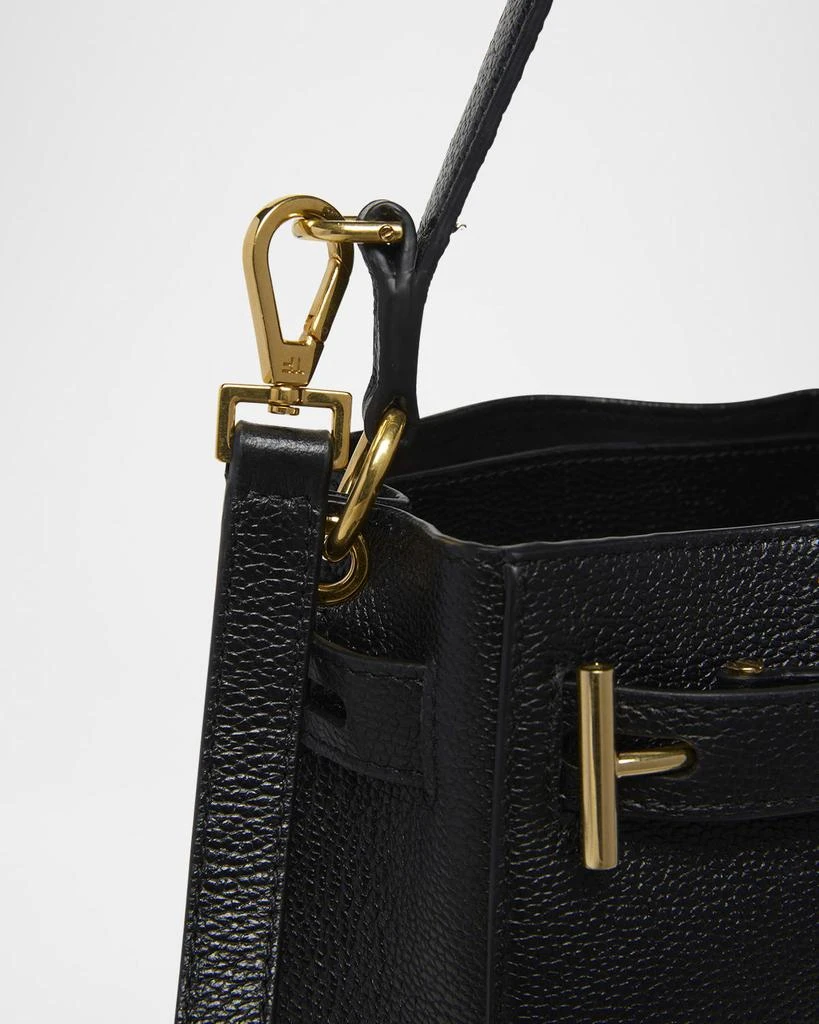 Tom Ford Audrey Mini Bucket Bag in Grain Leather 5