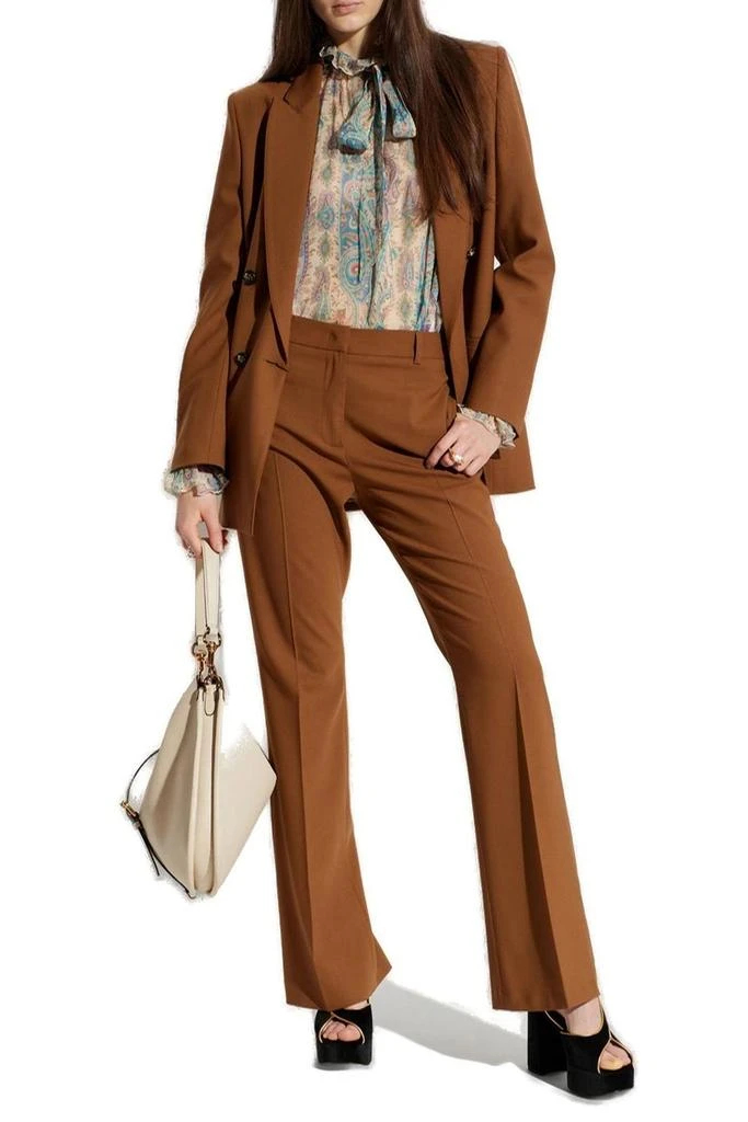 ETRO Etro Scarf-Detailed Long Sleeved Shirt 4