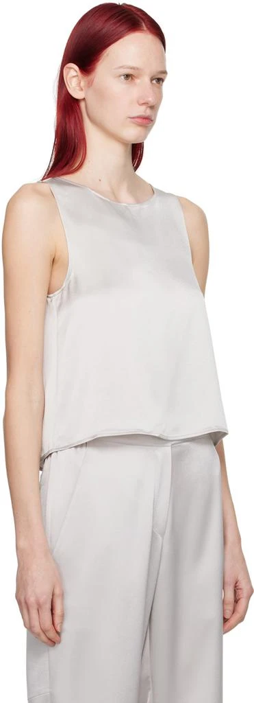 LESET Gray Barb Tank Top 2