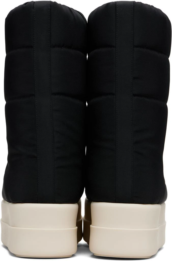Rick Owens Black Concordians Mega Bumper Lunar Boots 2