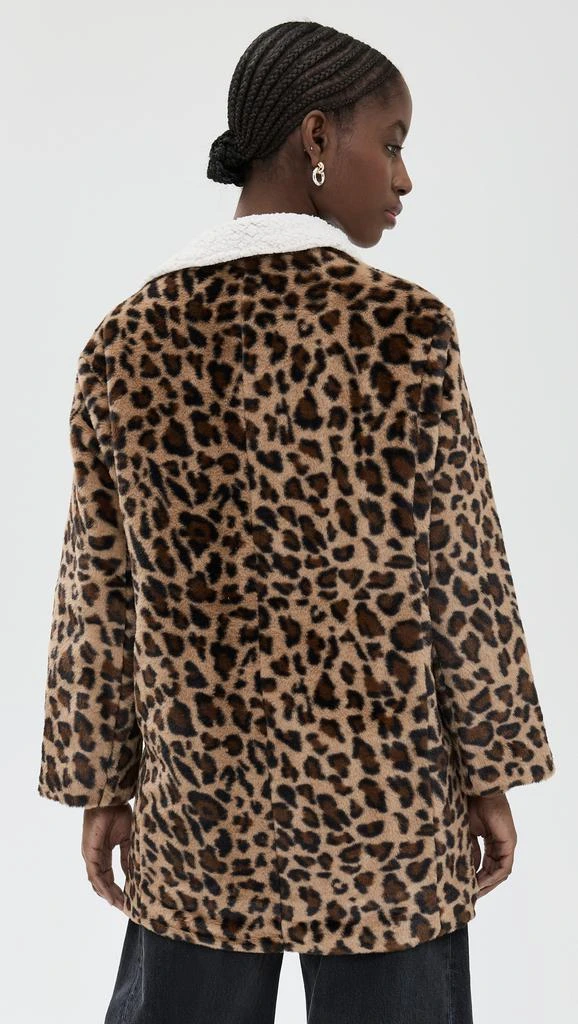 LNA Rana Faux Leopard Jacket 2