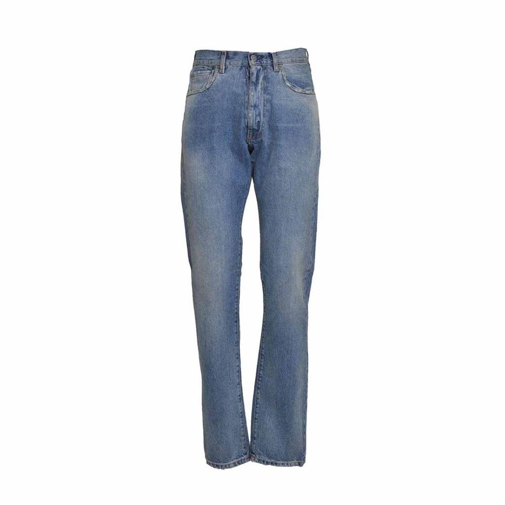 MAISON MARGIELA★素敵！Faded high-rise straight-leg jeans MAISON MARGIELA Faded high-rise straight-leg jeans | THE OUTNET