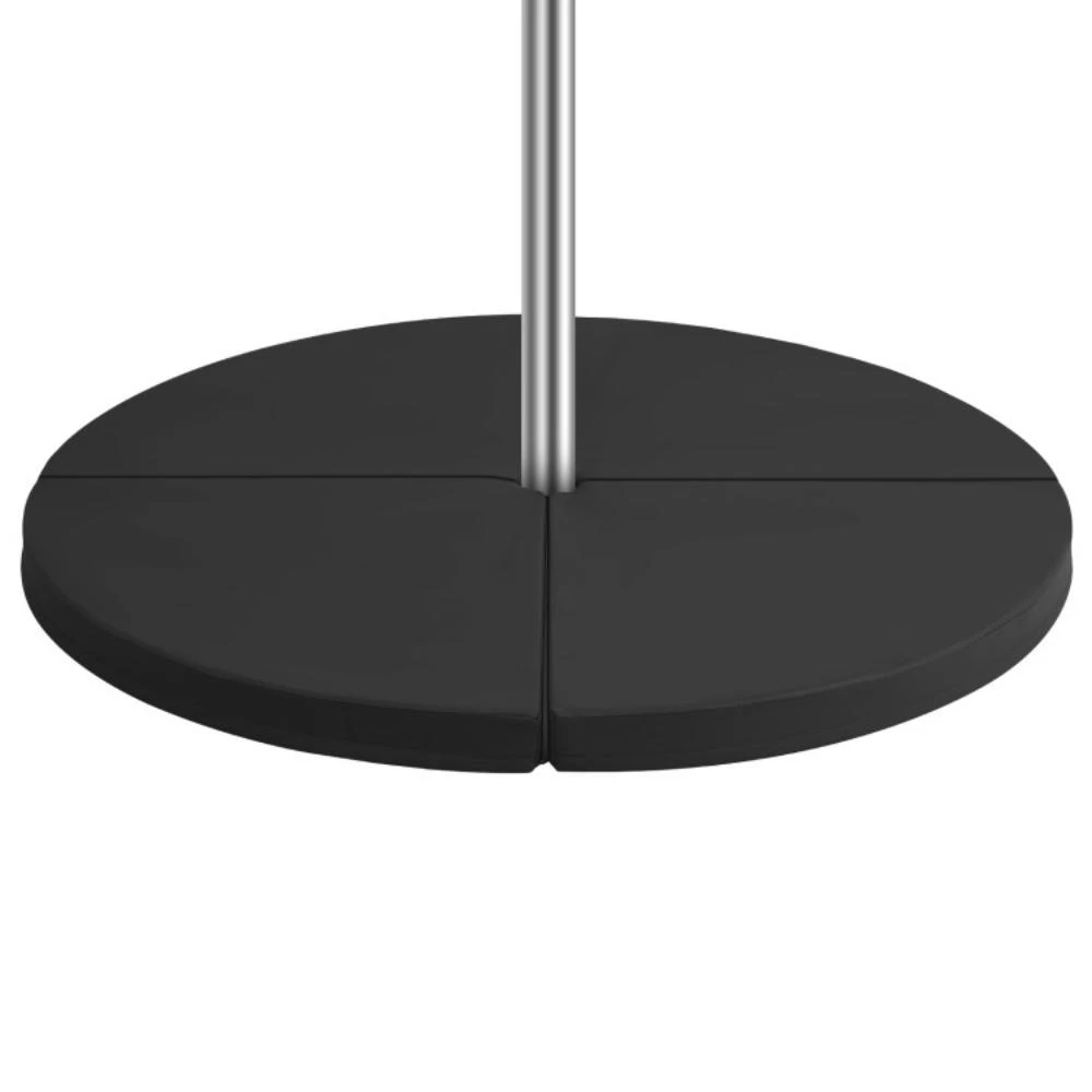 Hivvago Pole Dance Crash Mat Round Portable Yoga Mat with EPE Foam 8