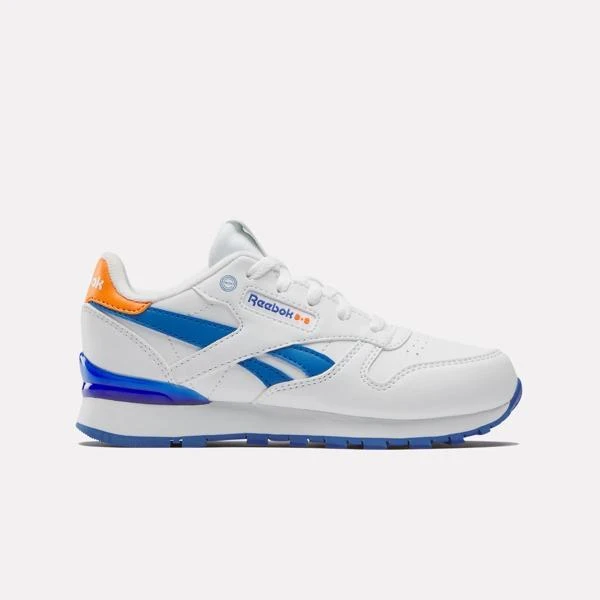 Reebok Reebok x Blippi Classic Leather Step 'N' Flash Shoes - Preschool 1