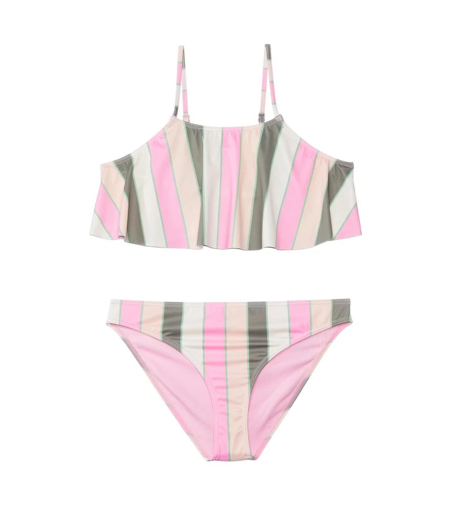 Roxy Very Vista Flutter Swimsuit Set (Big Kids) 1