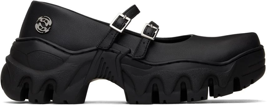 Rombaut Black MJ Ballerina Flats 1