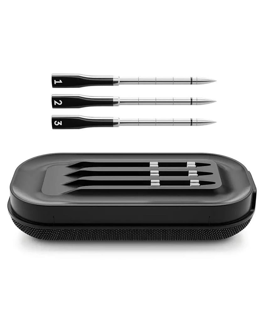 Chefman Smart Wireless Meat Thermometer, Unlimited Range - 3 Probe with Hub 1