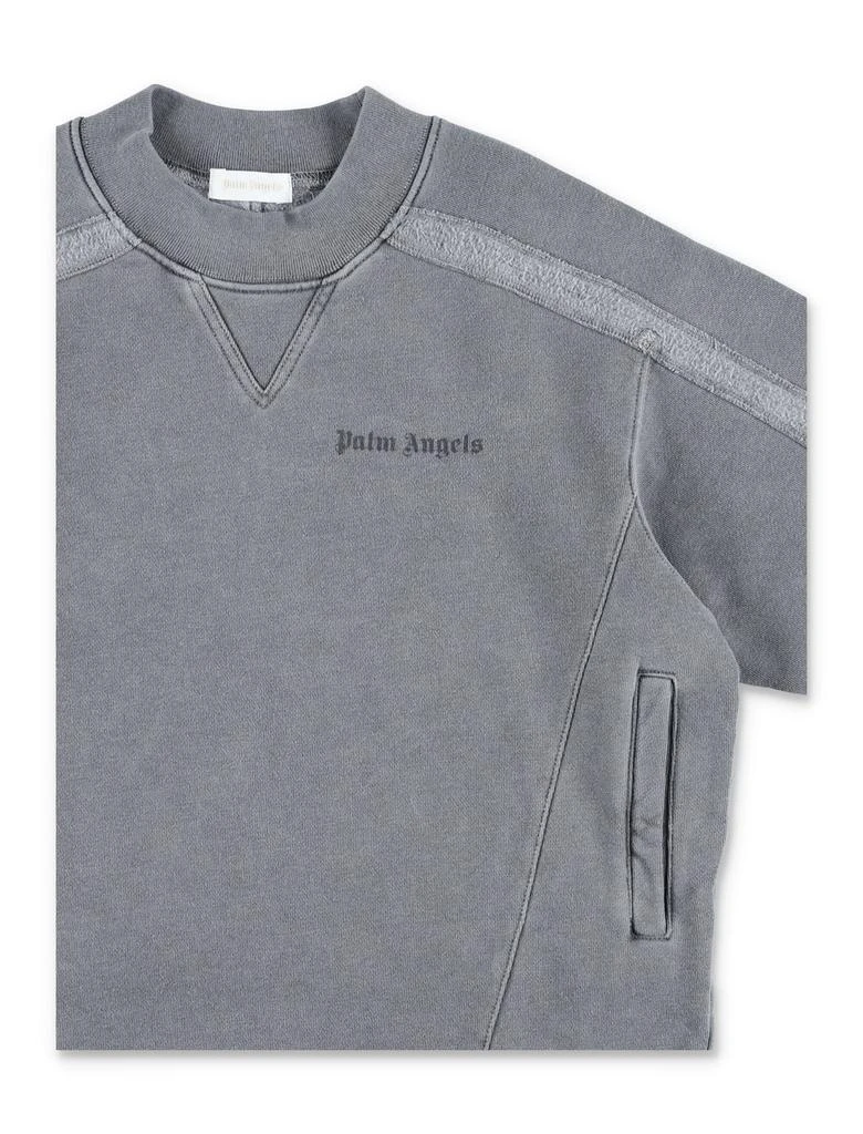 Palm Angels Palm Angels Kids Logo Printed Crewneck Sweatshirt 3