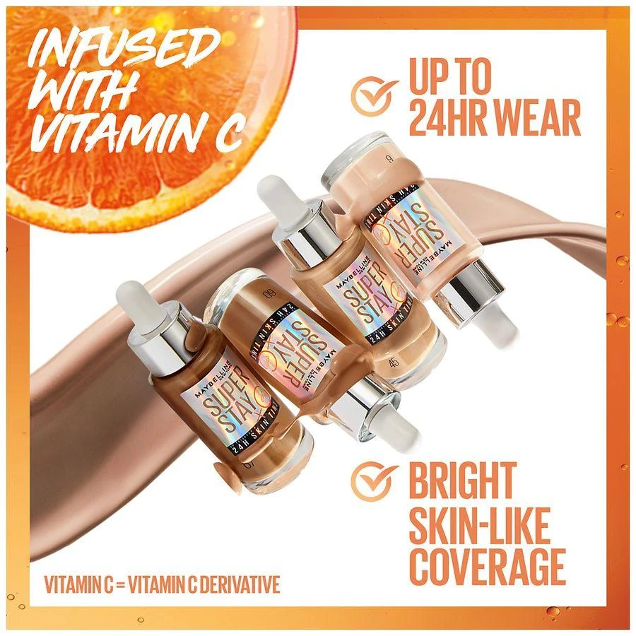 Maybelline Up To 24Hr Skin Tint + Vitamin C 2