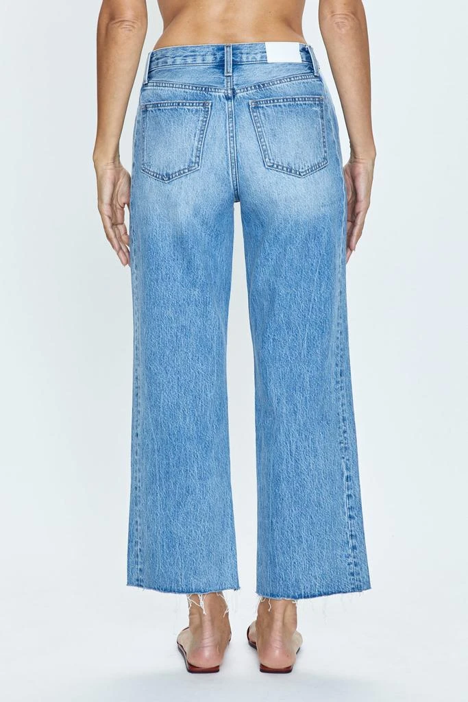 Pistola Denim Bobbie Mid Rise Straight - Facade 4