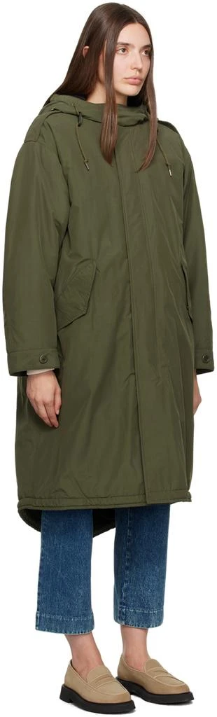 A.P.C. Green Maxine Coat 2