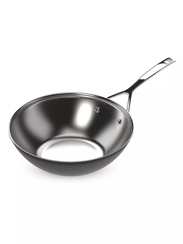 Demeyere Black 5 Stainless Steel with Ceramic Exterior Coating Wok