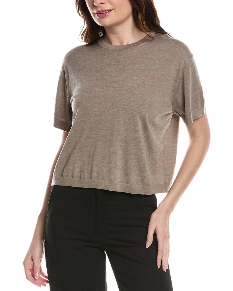 Theory Boxy Wool T-Shirt 1
